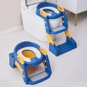 Portable Potty Training Seat Foldable 3-in-1 Kids Toilet Seat Baby Care Products KSA – PTMYLE