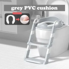 Children's foldable potty seat step stool mode – toddler toilet training ksa