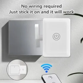 Smart switch button pusher with wireless remote control – remote control light switch PTMYLE