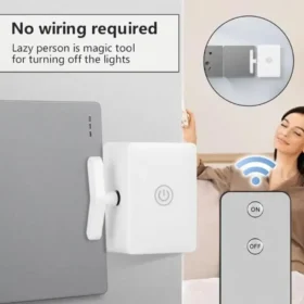 Smart switch button pusher with wireless remote control – remote control light switch PTMYLE
