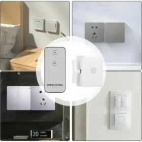 Smart switch button pusher with wireless remote control – remote control light switch PTMYLE