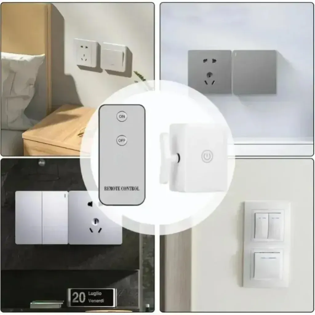 Smart switch button pusher with wireless remote control – remote control light switch PTMYLE