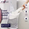 Travel Laundry Bag for dirty clothes hotel room – collapsible laundry bag PTMYLE