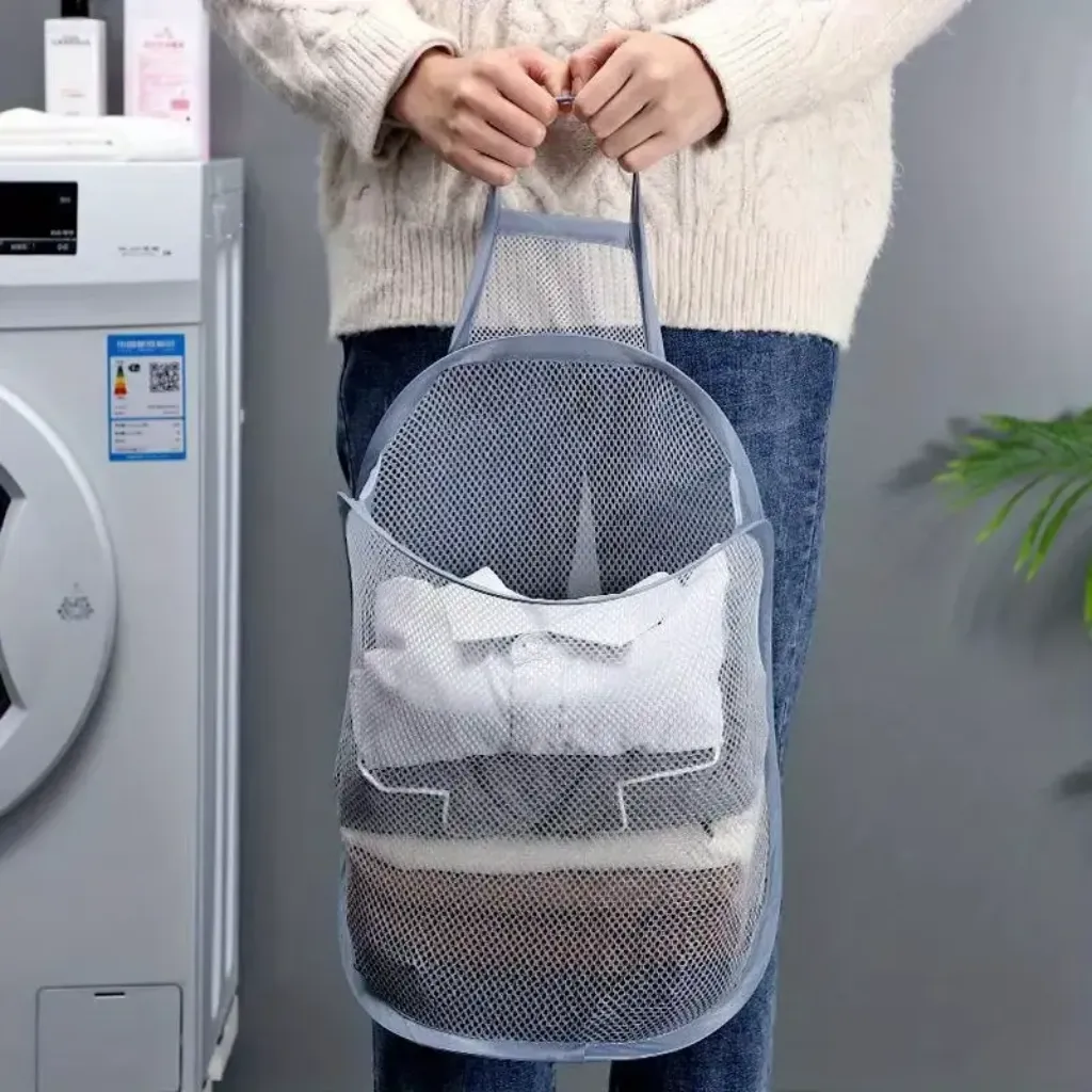 Travel dirty laundry bag durable carry handles – travel accessories PTMYLE