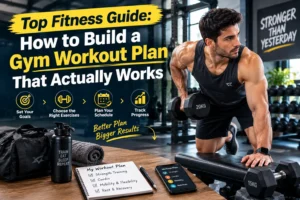 Top fitness gym workout plan for beginners with effective workout exercises